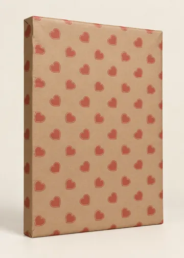Сердца на крафте