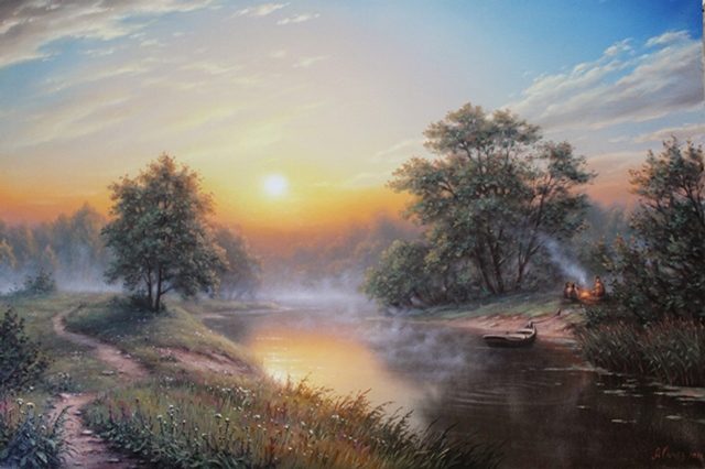 раннее утро 