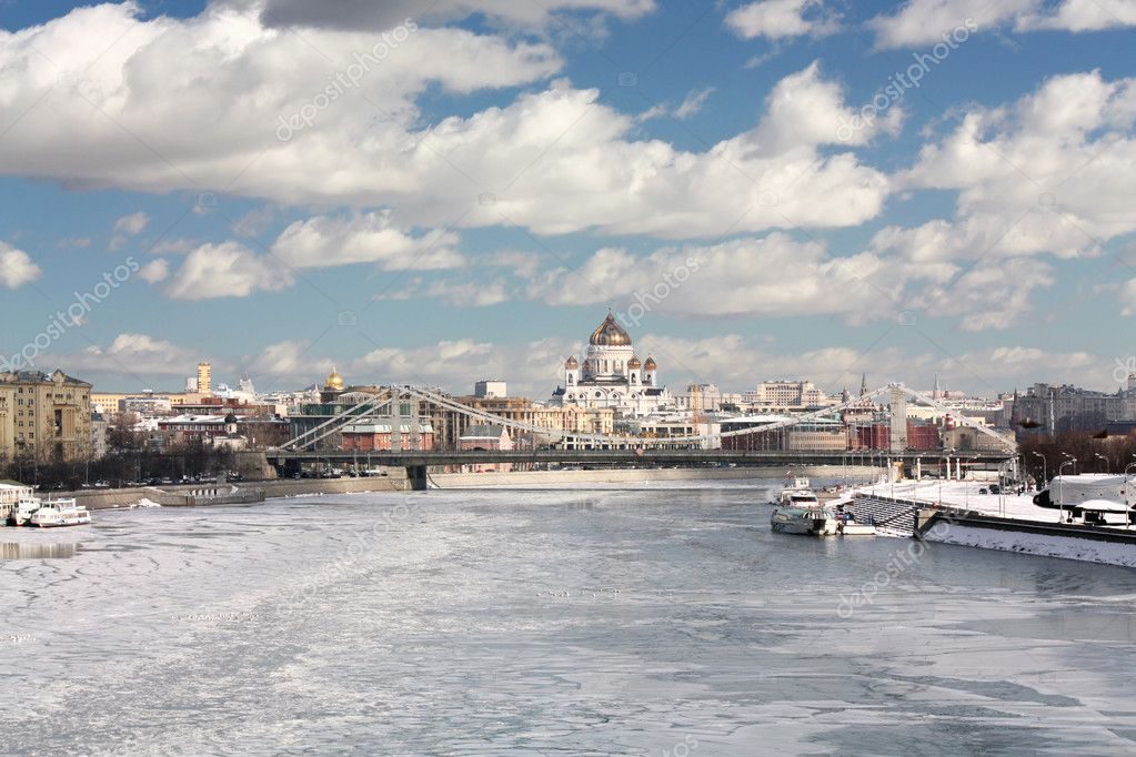 Москва зимой
