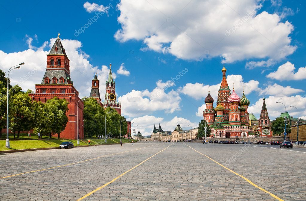 красная площадь в Москве