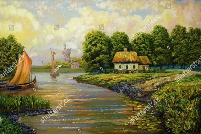 домик у озера 
