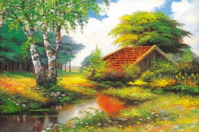 домик в лесу