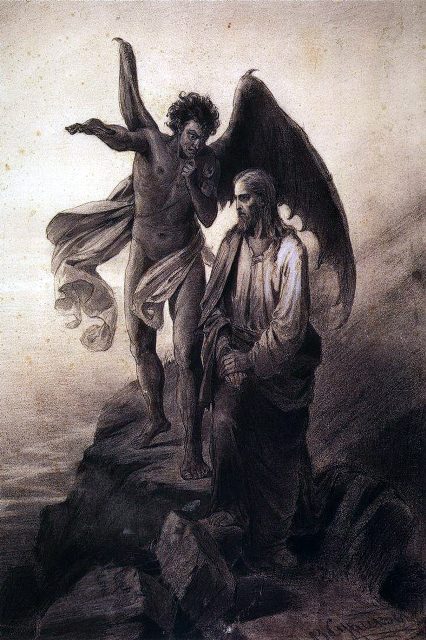   Искушение Христа. 1872