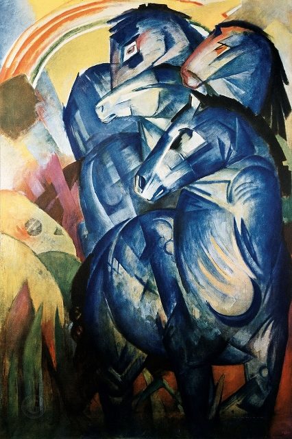Башня из синих лошадей (1913)