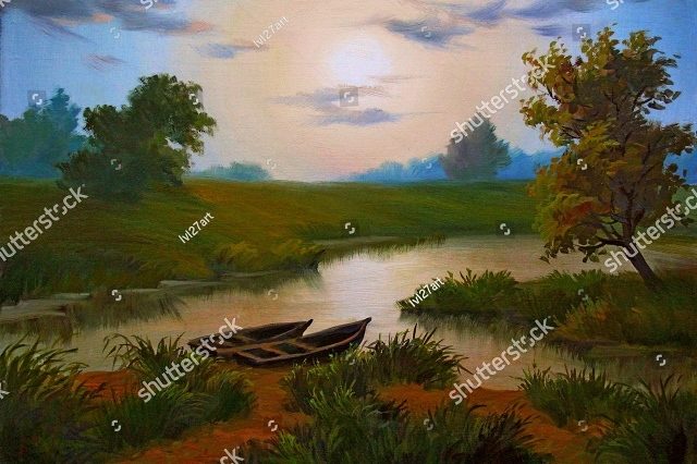 летний вечер 