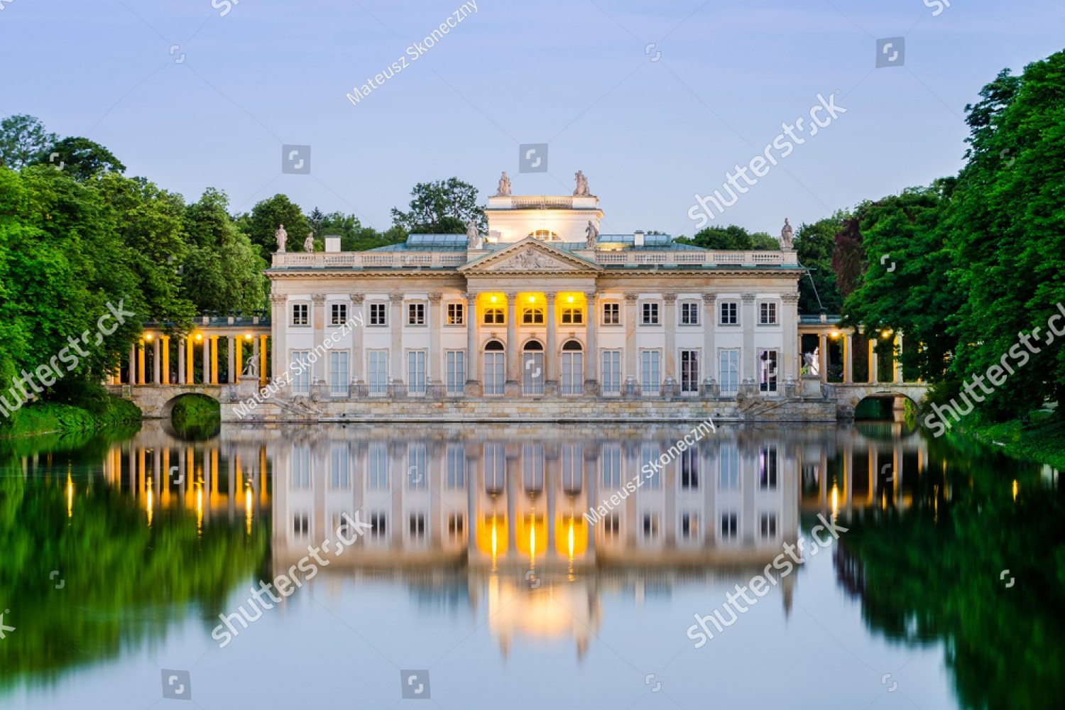 королевский дворец в варшаве