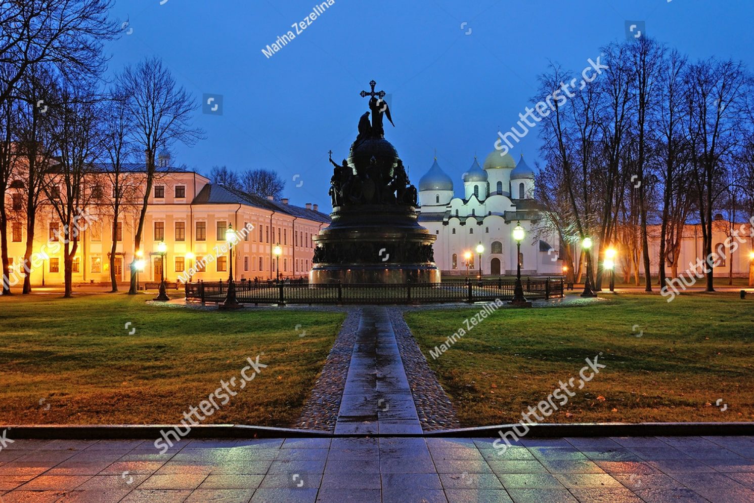 Великий Новгород ночью