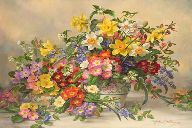 яркий букет
