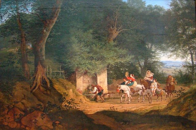 Источник близ Ариччи, 1831