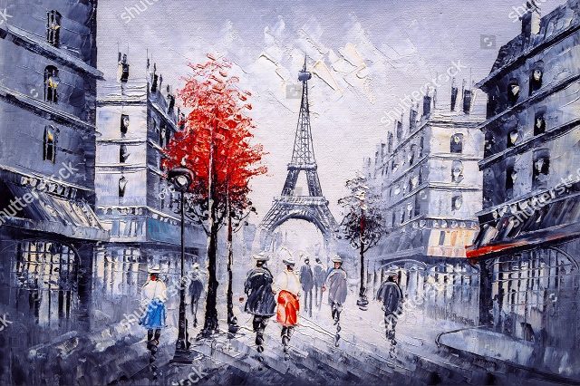улицы парижа