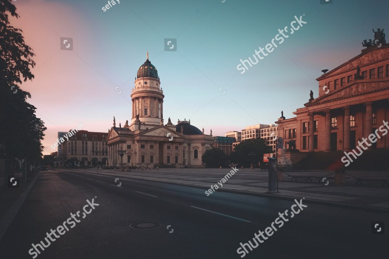 берлин в сумерках