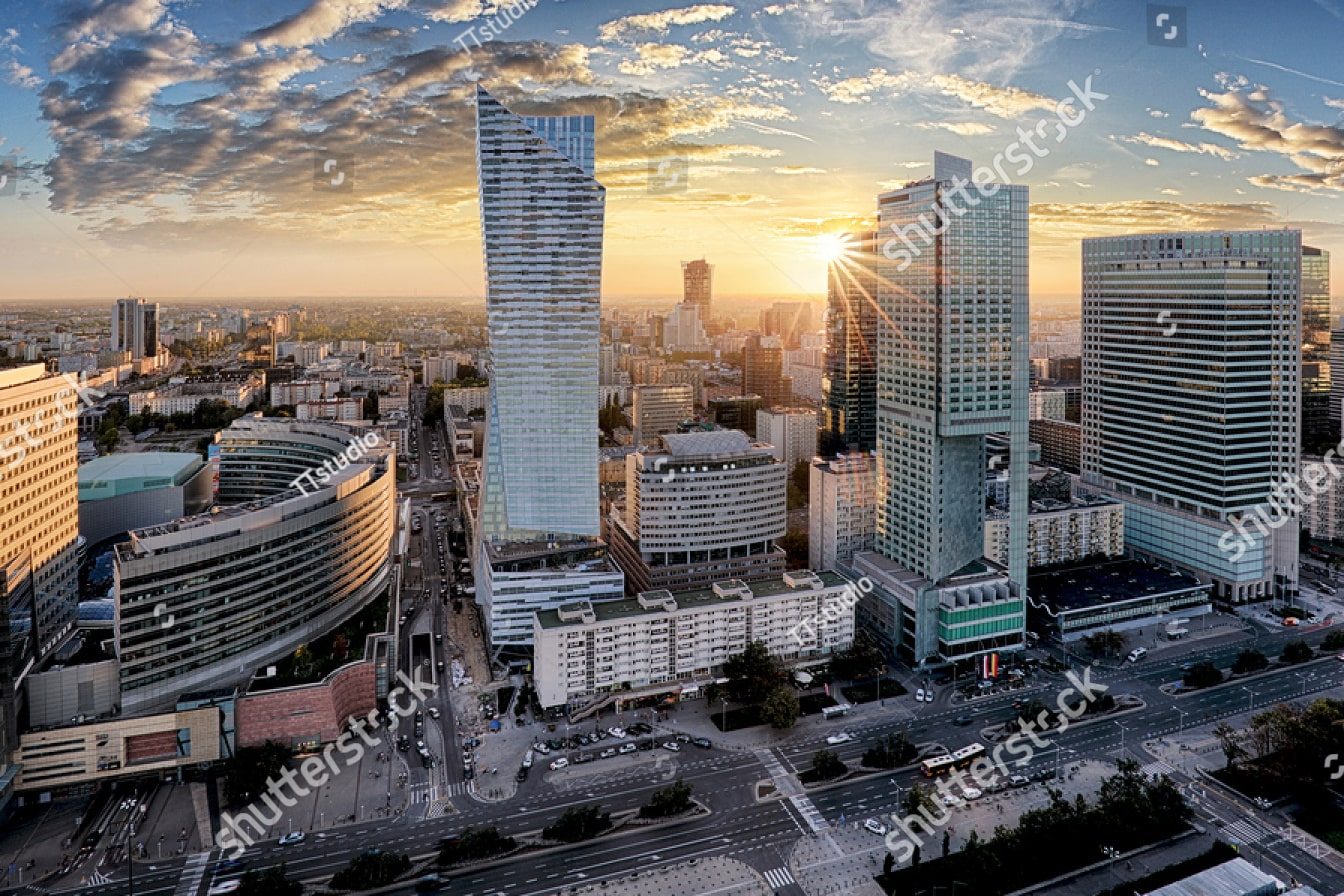 рассвет в варшаве