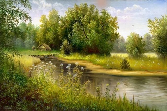 летний день 