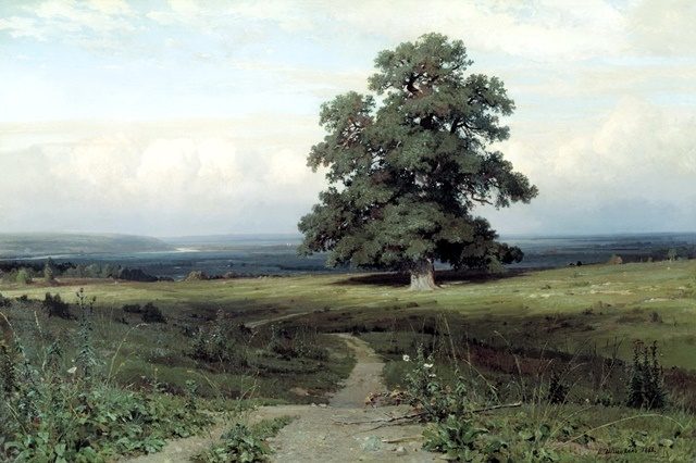 весенний вечер 