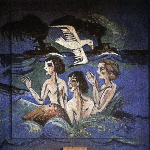   Фреска в санатории в Кенигштайне (деталь V), 1916