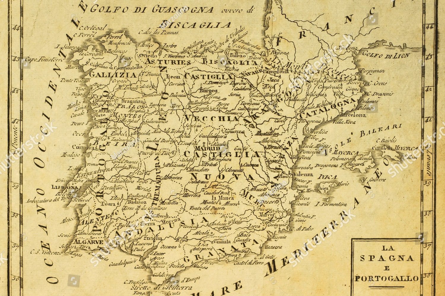 Старая карта