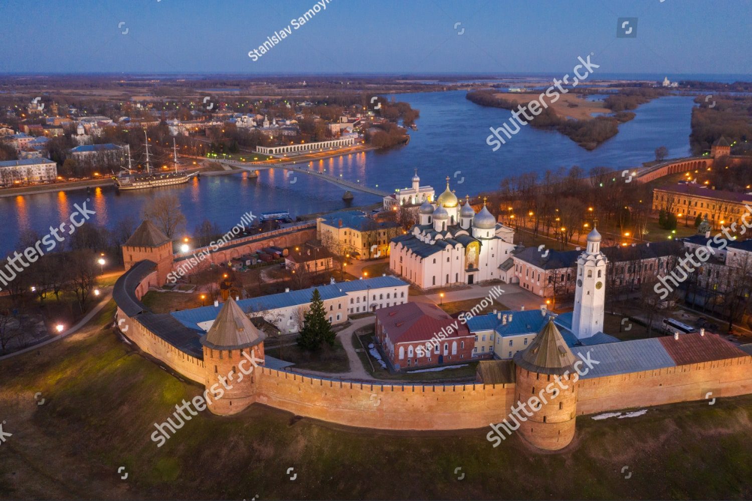 Великий Новгород с высоты