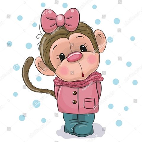 обезьянка в костюмчике
