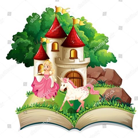 замок в книжке