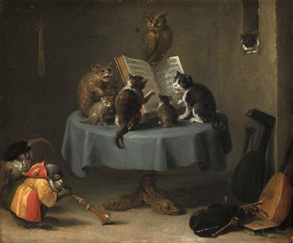 поющие котики 