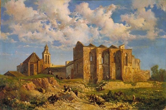 руины в испании 