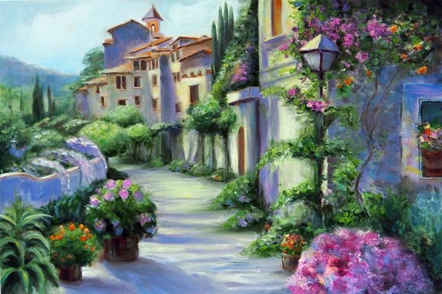 красочная улица 