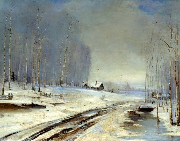 дорога в село 