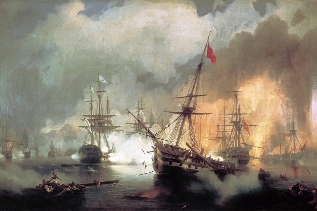 Морское сражение при Наварине 2 октября 1827