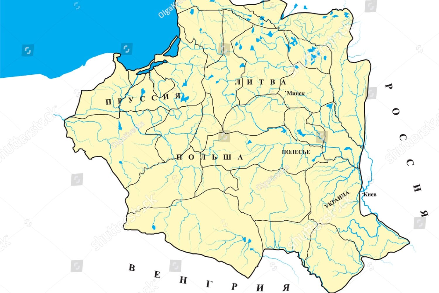 Старая карта