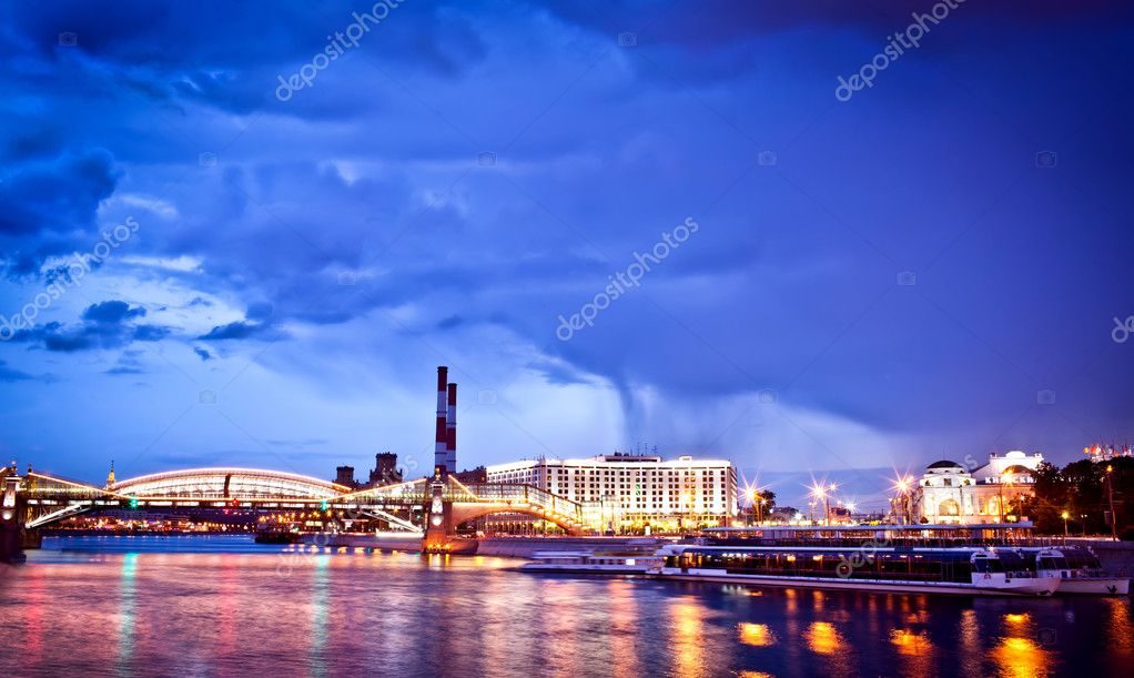 Ночная Москва