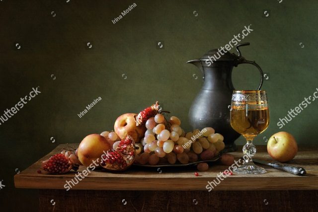 вино с фруктами 