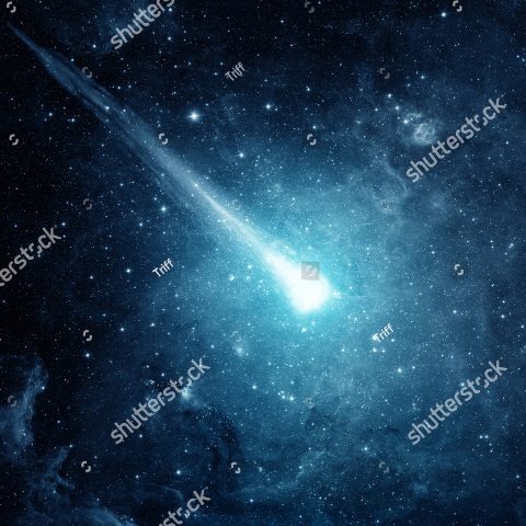 голубая комета