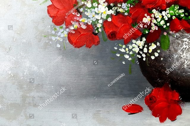 красные розы