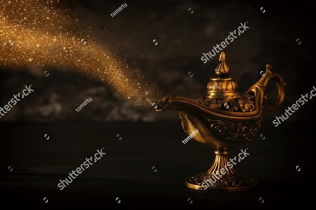 волшебная лампа 