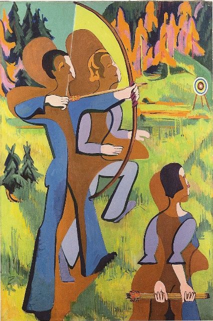Лучники, 1935-37
