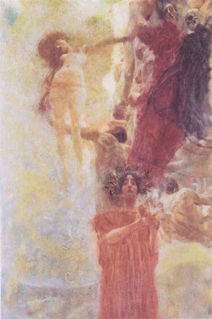   Painted Composition Design for Medical, 1897