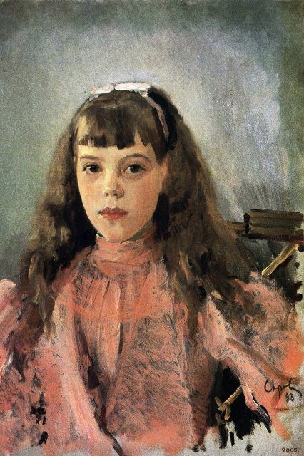 Портрет вел. княжны Ольги Александровны. 1893