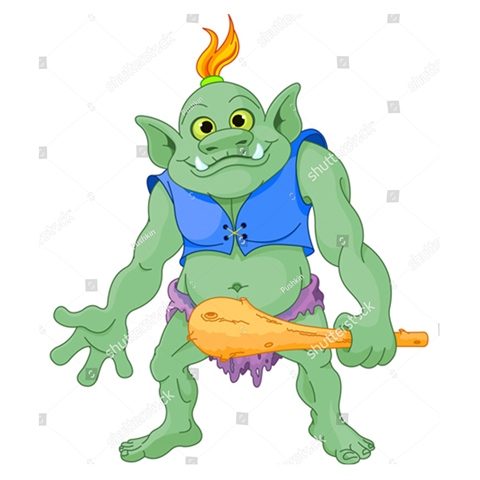 зубастенький тролль
