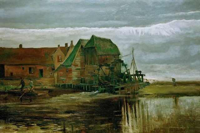  Водяная мельница в Геннепе