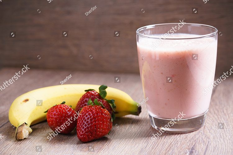Клубничный смузи