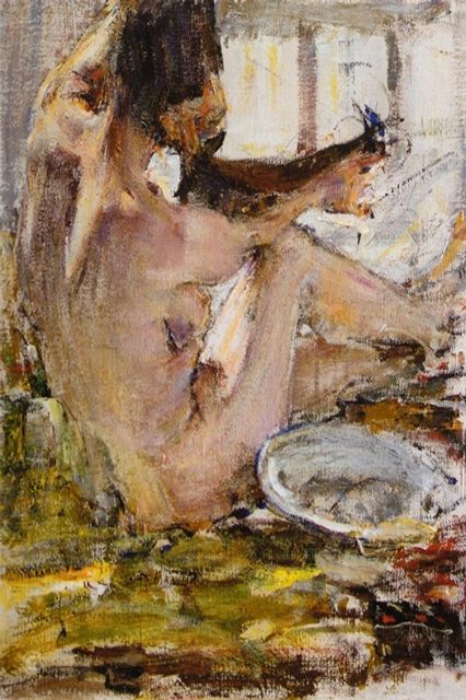  Ню. Этюд (1914)