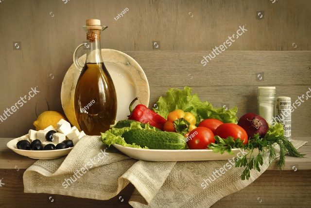 свежие овощи 