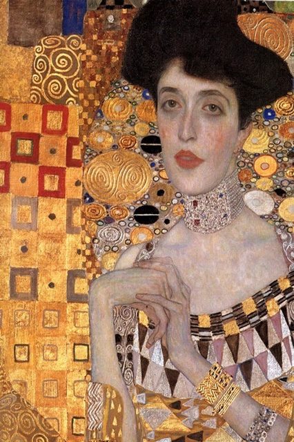 Portrait of Adele Bloch-Bauer, 1907_detal_2
