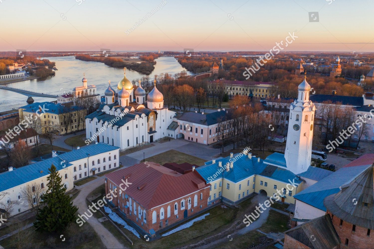 вид на великий новгород