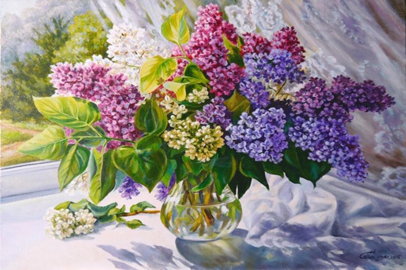 букетик сирени