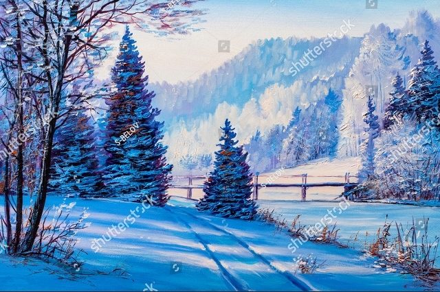 зимняя красота 
