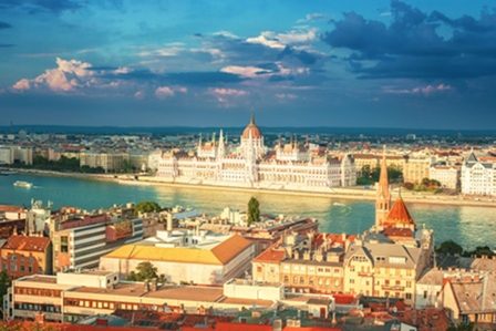 вид на Здание венгерского парламента