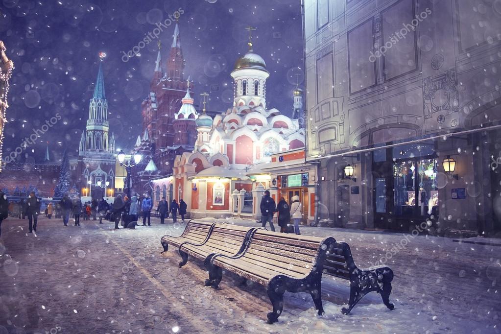 зимняя улица