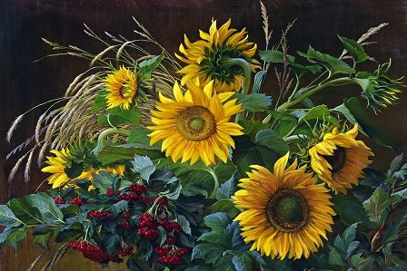 подсолнухи