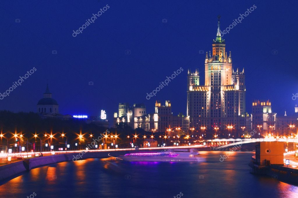 Ночная москва